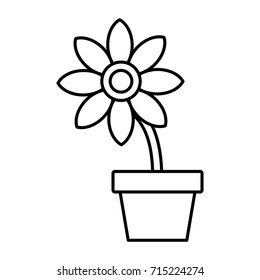 Beautiful flower symbol