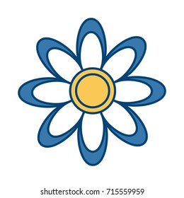 Beautiful flower symbol