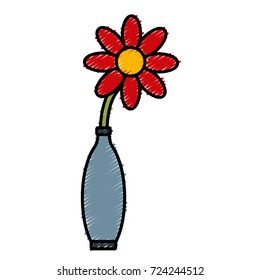 Beautiful flower symbol