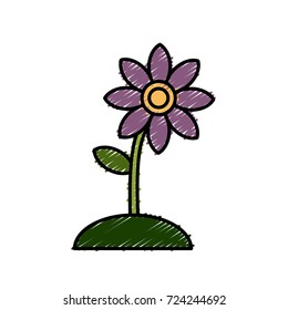 Beautiful flower symbol