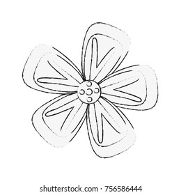 Beautiful flower symbol