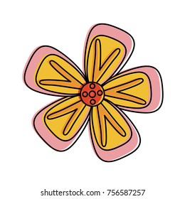 Beautiful flower symbol