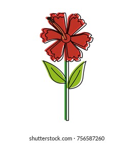 Beautiful flower symbol
