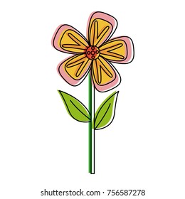 Beautiful flower symbol