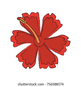 Beautiful flower symbol