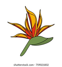 Beautiful flower symbol