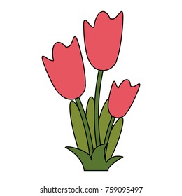 Beautiful flower symbol