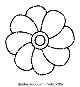 Beautiful flower symbol