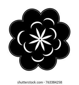 Beautiful flower symbol
