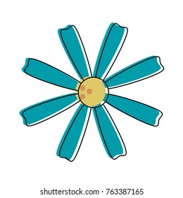 Beautiful flower symbol