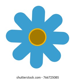 Beautiful flower symbol