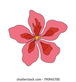 Beautiful flower symbol