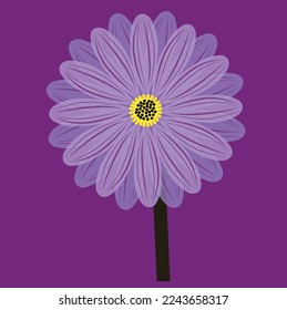 Hermoso Diseño de Arte Vector de Flores.
