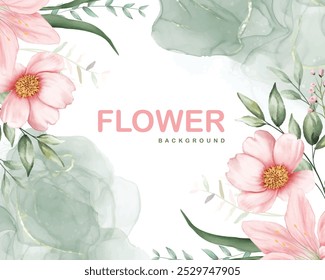 Beautiful flower vector background, perfect for adding elegance to any design project. Delicate floral details that bring a touch of nature's beauty to your visuals.