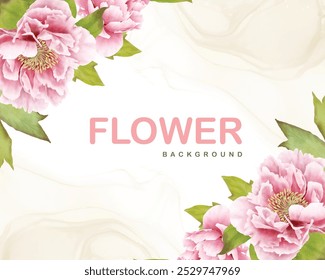 Beautiful flower vector background, perfect for adding elegance to any design project. Delicate floral details that bring a touch of nature's beauty to your visuals.