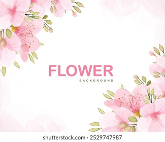 Beautiful flower vector background, perfect for adding elegance to any design project. Delicate floral details that bring a touch of nature's beauty to your visuals.