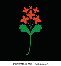 Beautiful Flower Vector Design. This is an Editable EPS File.