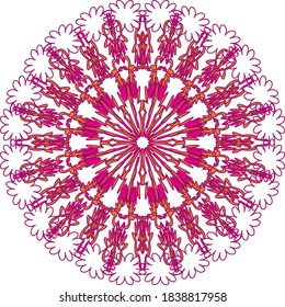 Beautiful flower vector design for various industrial applications