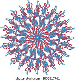 Beautiful flower vector design for various industrial applications