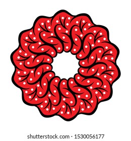 beautiful flower. Vector illustration