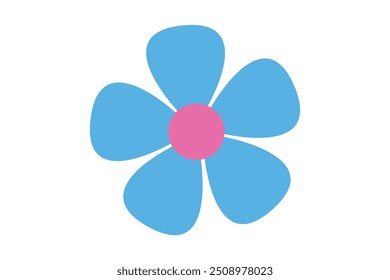 Una hermosa Ilustración vectorial de flores con un diseño delicado y detallado