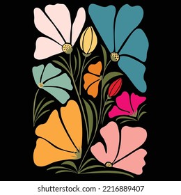 beautiful flower for women t shirt artwork