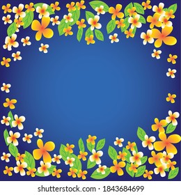 Beautiful flower-framed backdrop copy space - Powered by Shutterstock - Get 15% off with code: PIKWIZARD15