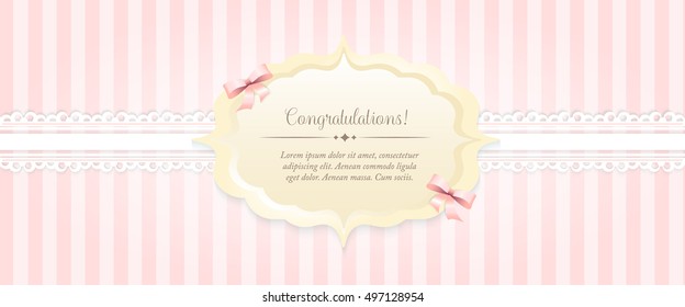 beautiful flower-patterned background. shabby chic wedding invitation. Vector illustration. Floral Save the Date or set. English style. golden frame