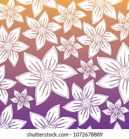 beautiful flowers background