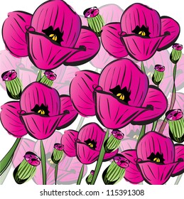 beautiful flowers background