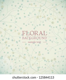 Beautiful flowers background with place for text