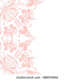 beautiful flowers card