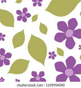 beautiful flowers decorative pattern isolated icon