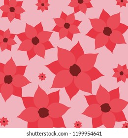 beautiful flowers decorative pattern isolated icon