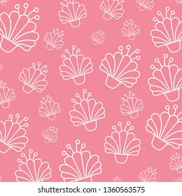 beautiful flowers decorative pattern isolated icon
