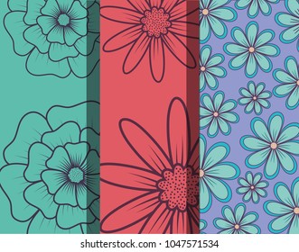 Beautiful flowers design