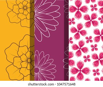 Beautiful flowers design
