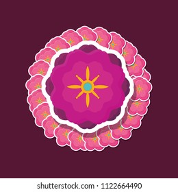 Beautiful flowers design