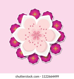 Beautiful flowers design