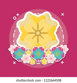 Beautiful flowers design