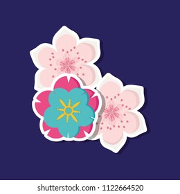 Beautiful flowers design