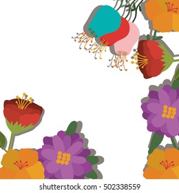 beautiful flowers design