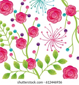 beautiful flowers design
