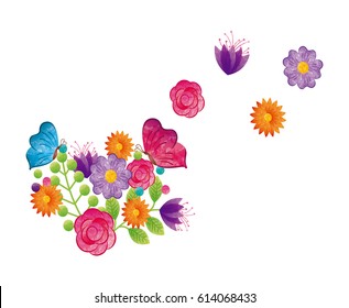 beautiful flowers design