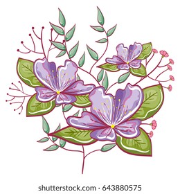 Beautiful flowers design