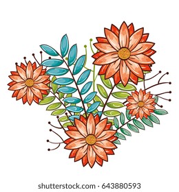 Beautiful flowers design