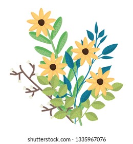 beautiful flowers garden decoration