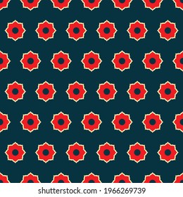 Beautiful flowers, great design for any purposes. Vector illustration element. Abstract background. Seamless vector background. Minimal floral concept.