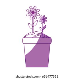 beautiful flowers icon