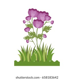beautiful flowers icon